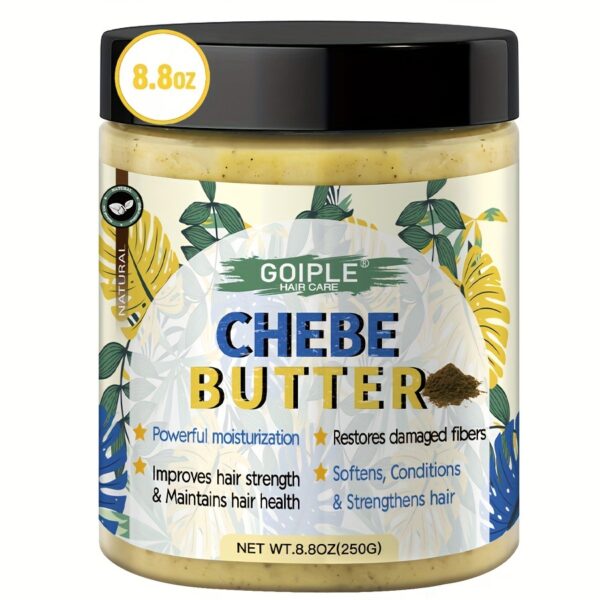 Goiple Chebe Butter for Women - 8.8oz, Moisturizing & Strengthening Hair Cream, Softens & Repairs Dry Damaged Strands