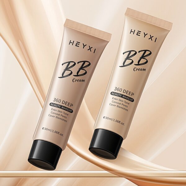 Hydrating BB Cream Foundation - Full Coverage, Moisturizing Concealer for All Skin Tones, 30ml - Image 3