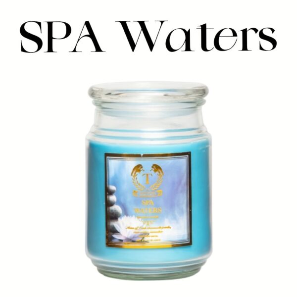 18oz scented candles in 8 scents: apple, peony, pineapple papaya, lavender, vanilla bean, fresh linen, spa water, Tropical Waterfall, bath candle, yoga candle - ideal holiday gift, stocking stuffers, gifts for women - Image 19