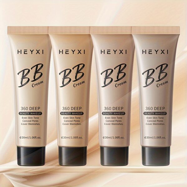 Hydrating BB Cream Foundation - Full Coverage, Moisturizing Concealer for All Skin Tones, 30ml - Image 2