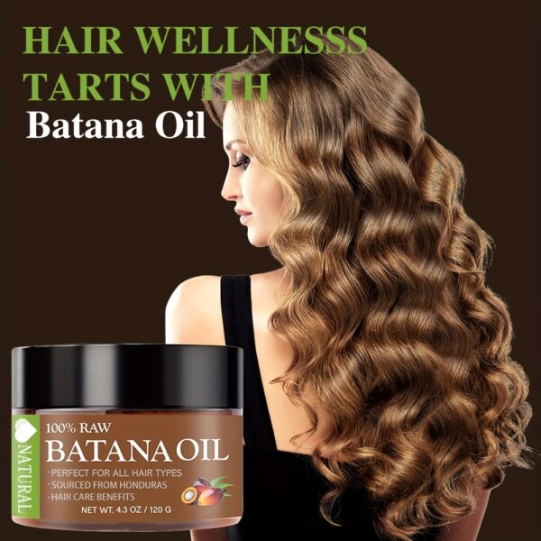 Honduras Batana Hair Oil - Smoothing and Moisturizing Hair Treatment for Dry Hair, for Moisturizing Scalp and Hair Care, Suitable for All Hair Types - 4.2oz. - Image 6