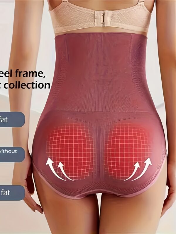 4pcs Of High Waist Shapewear Pants with Abdominal Control And Hip Lifting Functions, Helping to Shape And Control. Underwear for Women with High Waist And Hip Lifting, Tight Shapewear Pants, Postpartum Belly Control Pants - Image 7