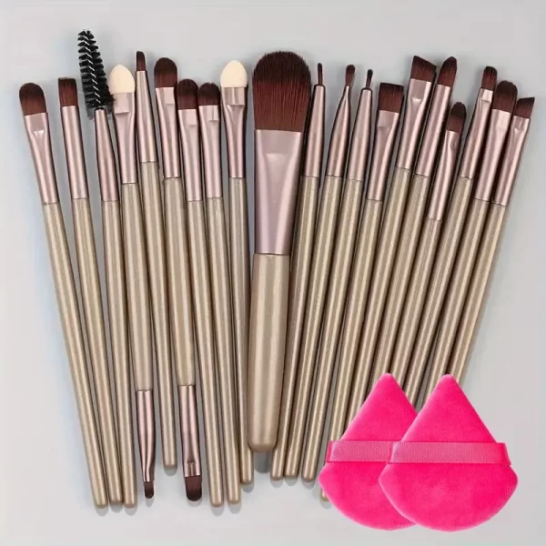 20Pcs Makeup Brush Set Eyeliner Brush Blending Brush Makeup Brushes for Cheeks Eye Cosmetic Foundation Brush Make Up Brushes Set - Image 14