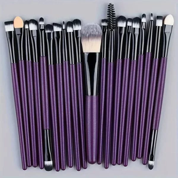 20Pcs Makeup Brush Set Eyeliner Brush Blending Brush Makeup Brushes for Cheeks Eye Cosmetic Foundation Brush Make Up Brushes Set - Image 7