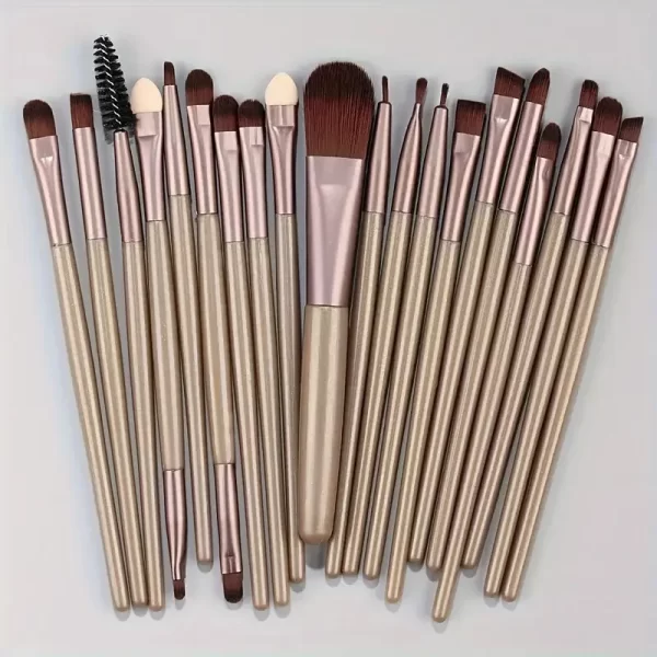 20Pcs Makeup Brush Set Eyeliner Brush Blending Brush Makeup Brushes for Cheeks Eye Cosmetic Foundation Brush Make Up Brushes Set - Image 12