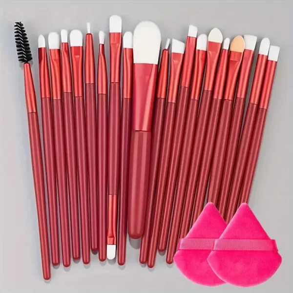 20Pcs Makeup Brush Set Eyeliner Brush Blending Brush Makeup Brushes for Cheeks Eye Cosmetic Foundation Brush Make Up Brushes Set - Image 13