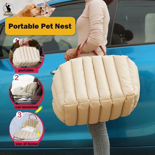 Portable Dog Car Seat & Carrier - Image 11