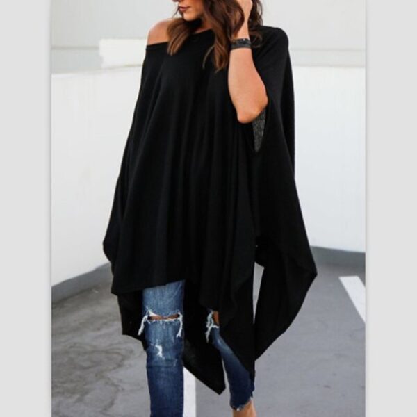 Slash Neck Blouse - Image 2