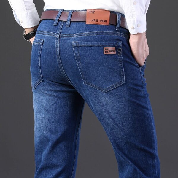 Casual Stretch Slim Jeans - Image 5