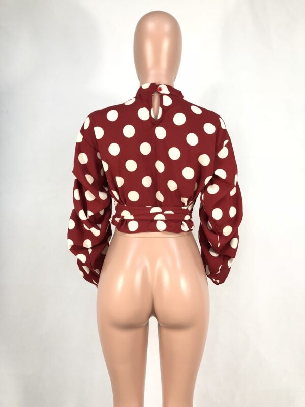 Polka Dot Blouse - Image 6