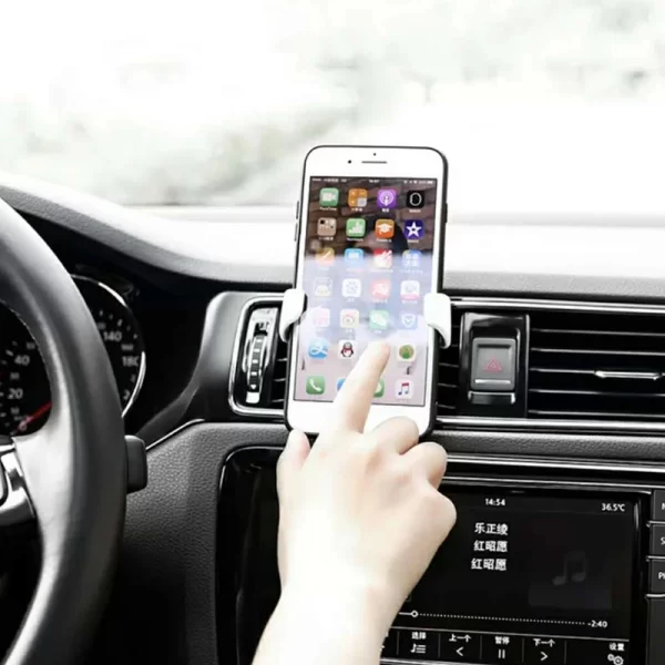 Universal Gravity Auto Phone Holder Car Air Vent Clip Mount Mobile Phone Holder CellPhone Stand Support For iPhone For Samsung - Image 5