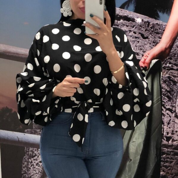 Polka Dot Blouse