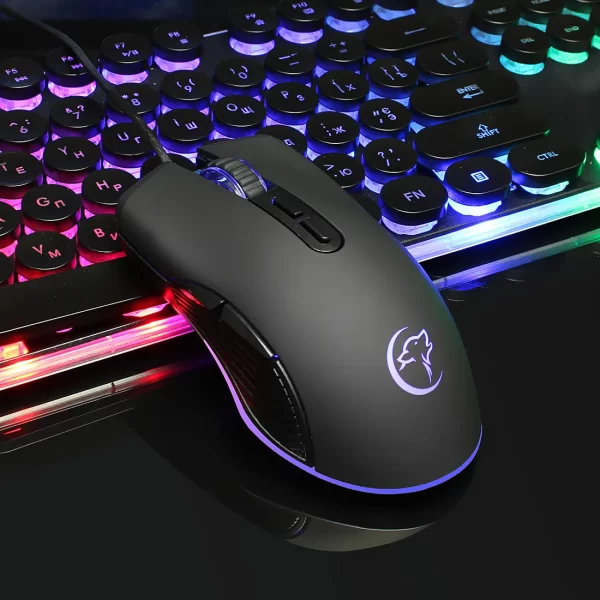 4-Color Led Backlit Wired Gaming Mouse - Image 2