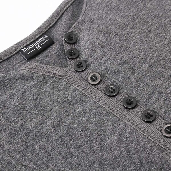 Classic Long Sleeve Henley - Image 6