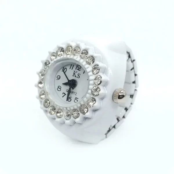 New Individuality Vintage Punk Elastic Stretchy Quartz Watch Rings for Women Man Hip-hop Couple Accessories - Image 19