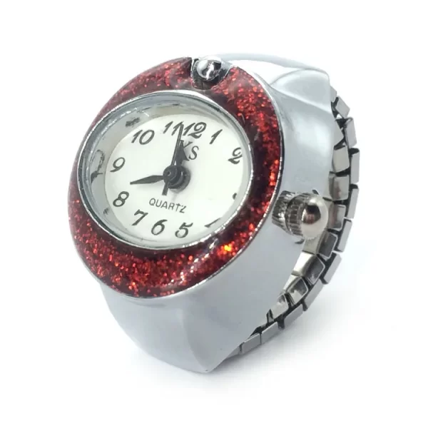 New Individuality Vintage Punk Elastic Stretchy Quartz Watch Rings for Women Man Hip-hop Couple Accessories - Image 11