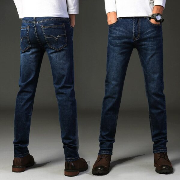 Business Casual Denim Jeans - Image 3