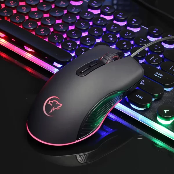 4-Color Led Backlit Wired Gaming Mouse - Image 4