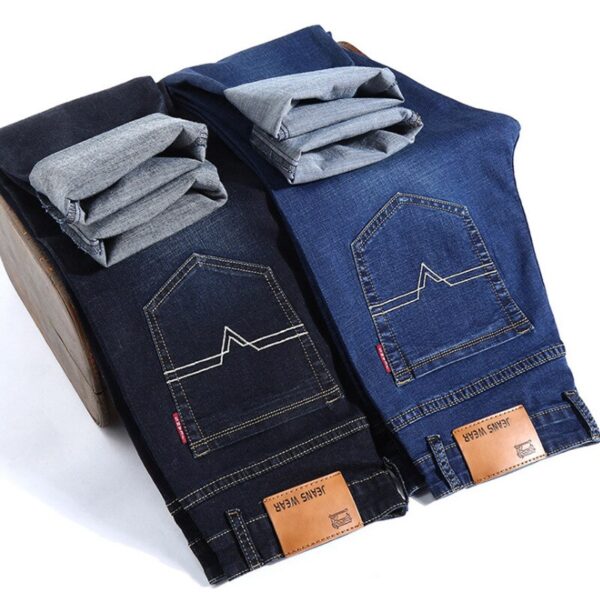 Business Casual Denim Jeans - Image 5