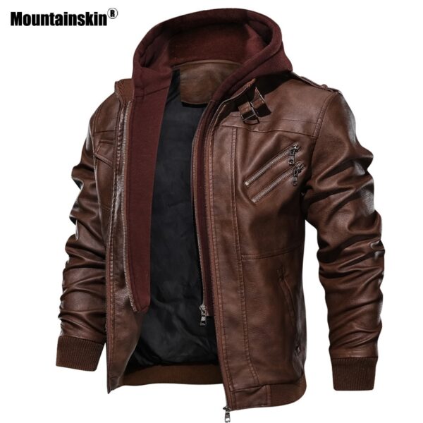 Mountainskin Leather Coat - Image 3