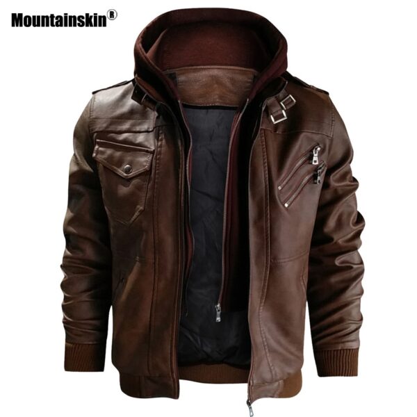 Mountainskin Leather Coat - Image 2