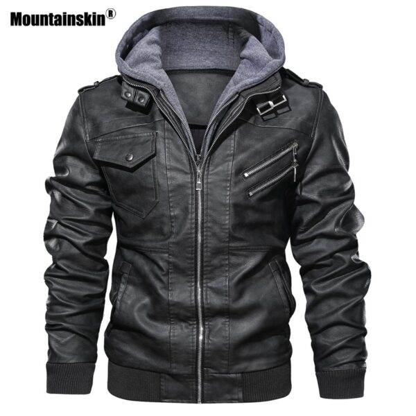 Mountainskin Leather Coat - Image 5