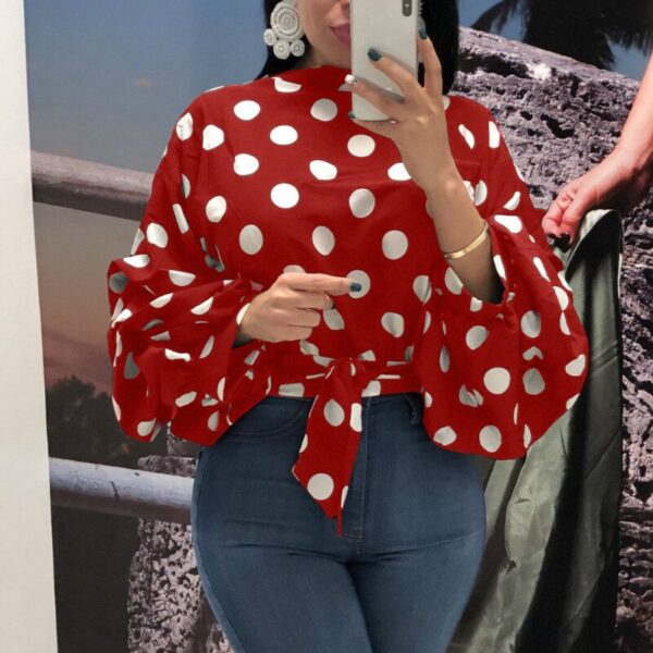 Polka Dot Blouse - Image 4