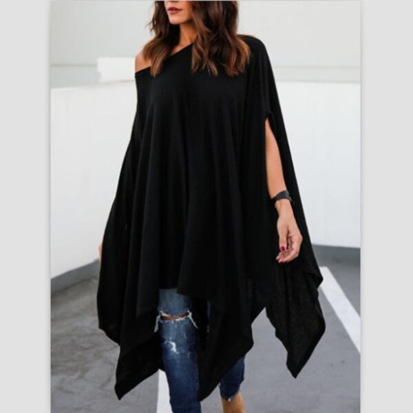 Slash Neck Blouse