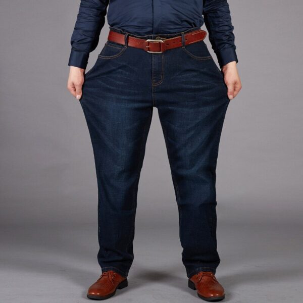 Classic Straight Denim Jeans - Image 3