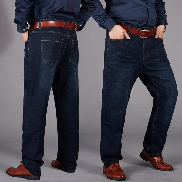 Classic Straight Denim Jeans - Image 2