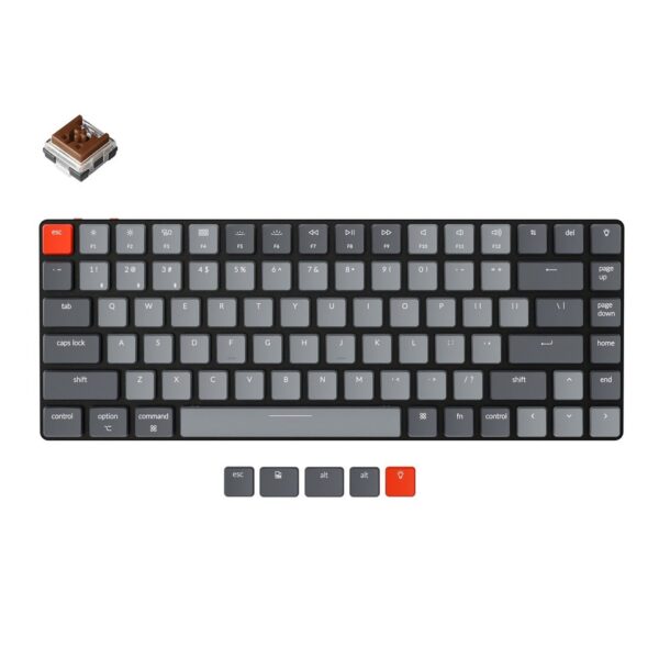 KeySwap Ultra-slim Wireless Keyboard