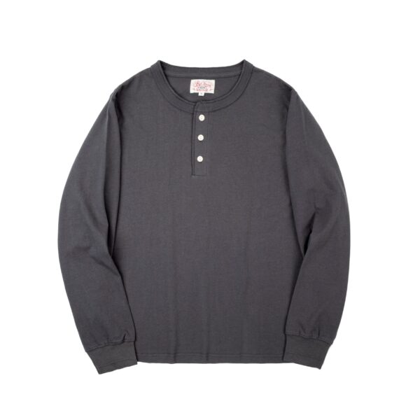 Long Sleeve Cotton Henley