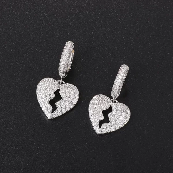 Iced Out Hoop Earrings Cubic Zirconia Huggie Cartilage Cuff Hypoallergenic Luxury Fashion Round Earrings for Men Jewelry - Image 31