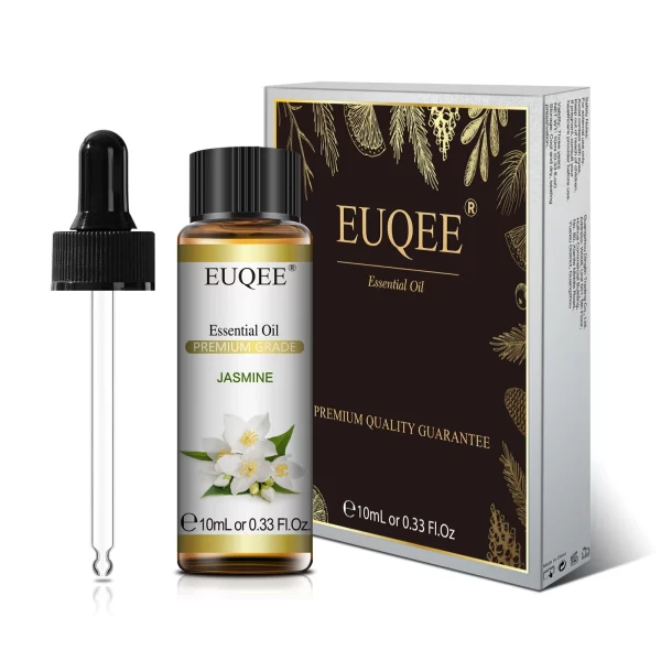 EUQEE 10ml Natural Plant Essential Oil with Dropper For Diffuser Humidifier Lavender Jasmine Eucalyptus Vanilla Essential Oils - Image 16