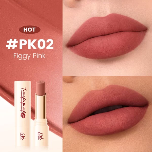 FOCALLURE Lightweight Matte Lipstick Waterproof Transferproof Lip Balm High Pigmented Moisturizing Lip Tints Makeup Cosmetics - Image 8