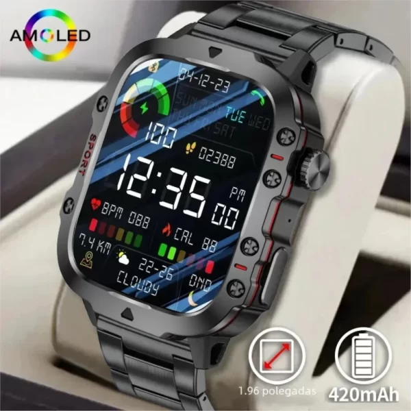 Original Men Smart Watch Bluetooth Call Fitness Clock 3ATM IP68 Swim Waterproof Sports Smartwatch for Women Xiaomi Android