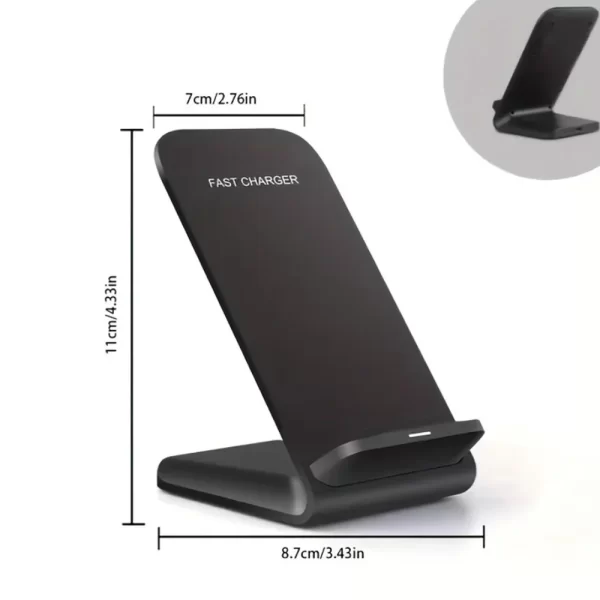 100W new Wireless Charger Stand Pad for iPhone 15 14 13 12 16 Pro Max XR 8 Samsung Xiaomi Induction Fast Charging Dock Station - Image 6