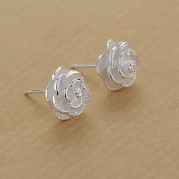 Original 925 Sterling Silver New Earrings Hearts For Women Exquisite Student Girlfriend Jewelry Accessories Wedding Fashion Gift - Image 57
