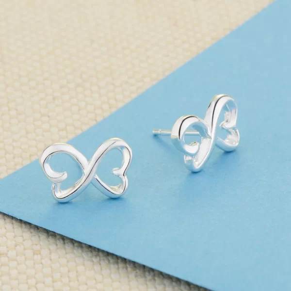 Original 925 Sterling Silver New Earrings Hearts For Women Exquisite Student Girlfriend Jewelry Accessories Wedding Fashion Gift - Image 20