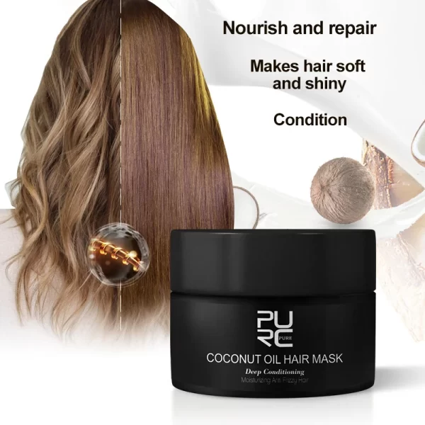 Keratin Collagen Pro Hair Mask Repair Dry Split Ends Frizzy Damaged Deeply Moisturize Soft Smooth Shiny Women Hair Care Products - Image 5