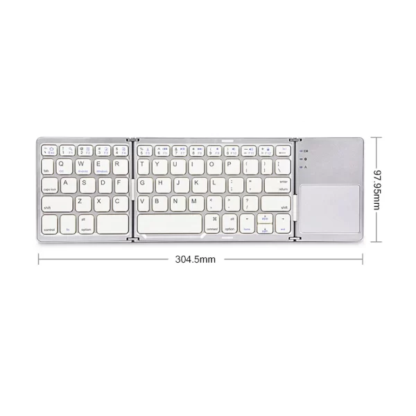 Folding Wireless Bluetooth Keyboard - Image 10