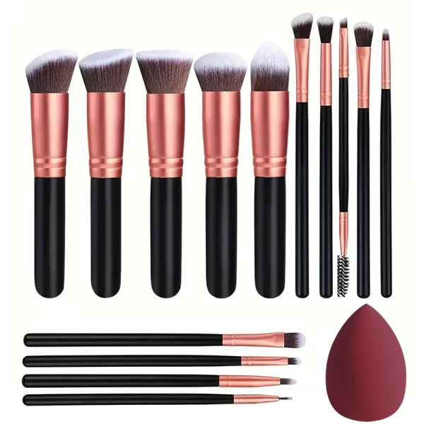 NEW 14PCS Makeup Brushes Set  Soft Fluffy Foundation Blush Powder Eyeshadow Blending Female Cosmetics Beauty Tool Christmas gift - Image 14