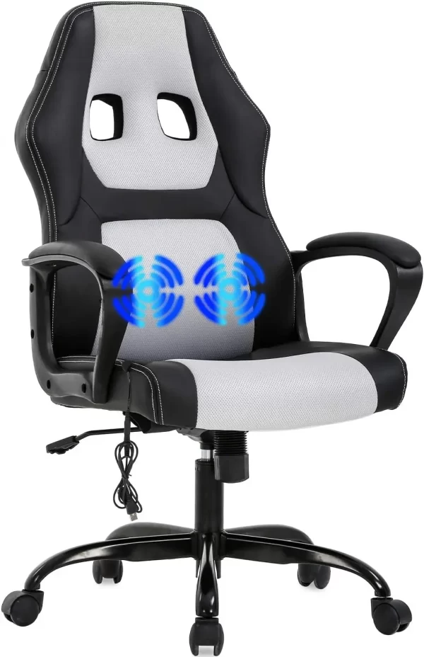 Ergonomic Gaming Chair With Massage Feature - Image 7