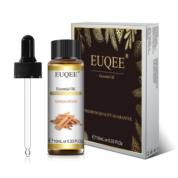 EUQEE 10ml Natural Plant Essential Oil with Dropper For Diffuser Humidifier Lavender Jasmine Eucalyptus Vanilla Essential Oils - Image 7