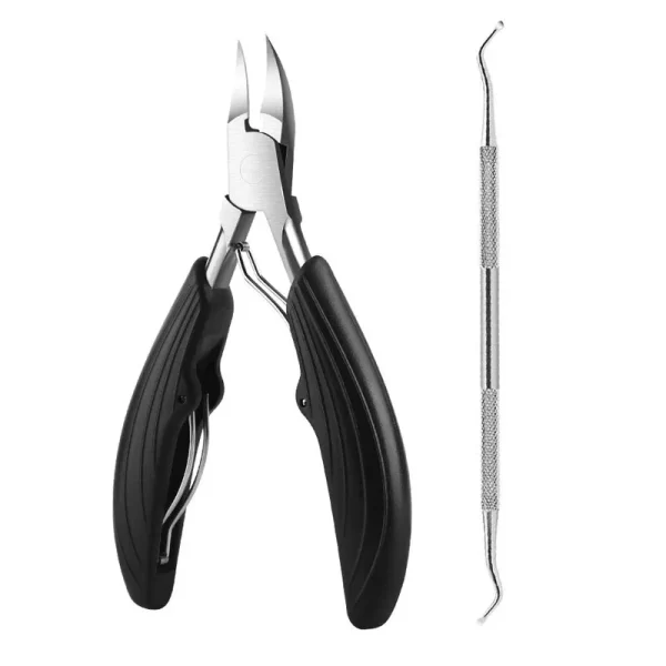 Toe Nail Clippers Cutter Ingrown Toenail Tool Professional Thick Nails Dead Skin Dirt Remover Super Sharp Curved Blade Nail Tool - Image 7