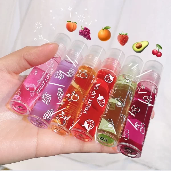 Dribbling Moisturizing Lipstick Liquid Moisturizing Fruit Shea Lip Oil - Image 3