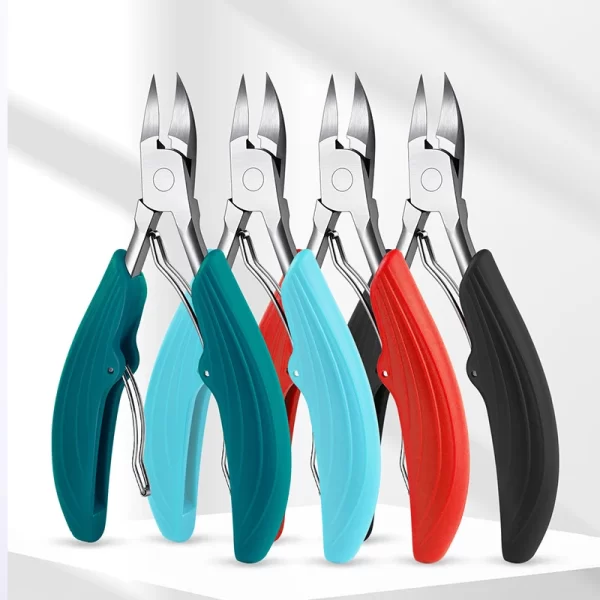 Toe Nail Clippers Cutter Ingrown Toenail Tool Professional Thick Nails Dead Skin Dirt Remover Super Sharp Curved Blade Nail Tool - Image 5