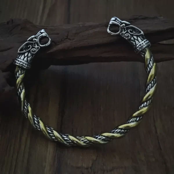 Trendy Domineering Viking Celtic Tiger Head Bracelet for Men Women Hip Hop Punk Jewelry Holiday Gift - Image 18