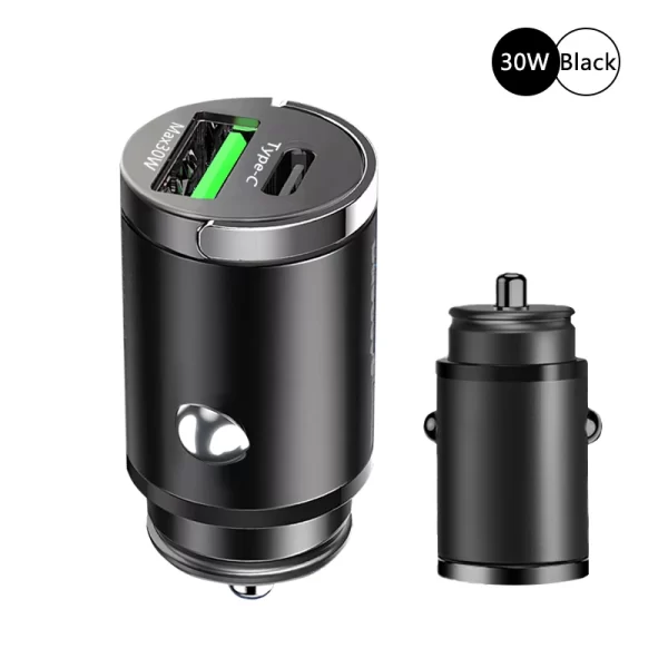 100W Mini Car Charger Lighter Fast Charging for iPhone QC3.0 Mini PD USB Type C Car Phone Charger for Xiaomi Samsung Huawei - Image 11