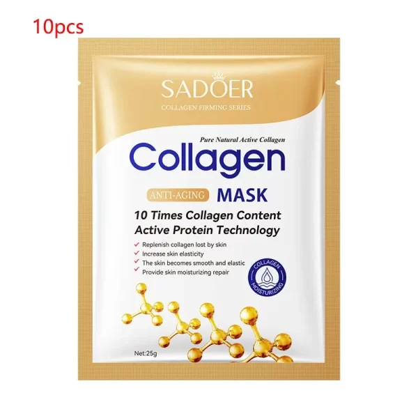 10 pieces Anti-Wrinkle Collagen mask - Image 7